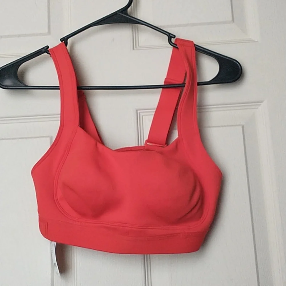NWT Free People FP Movement Make A Move Bra in Tango Red - Picture 1 of 4